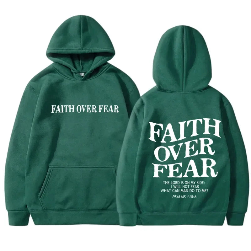 Faith Over Fear Graphic Hoodie