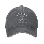 “Jesus Saved My Life” Cap
