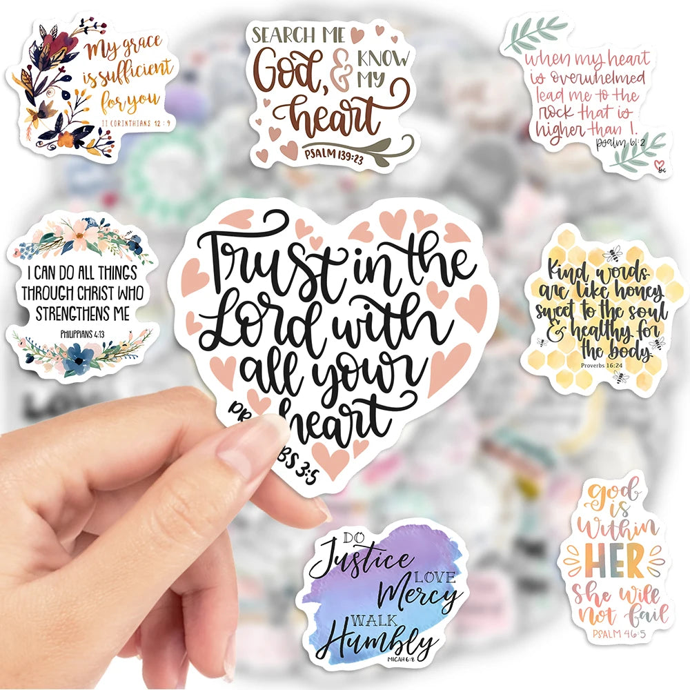 Inspirational Bible Verse Stickers