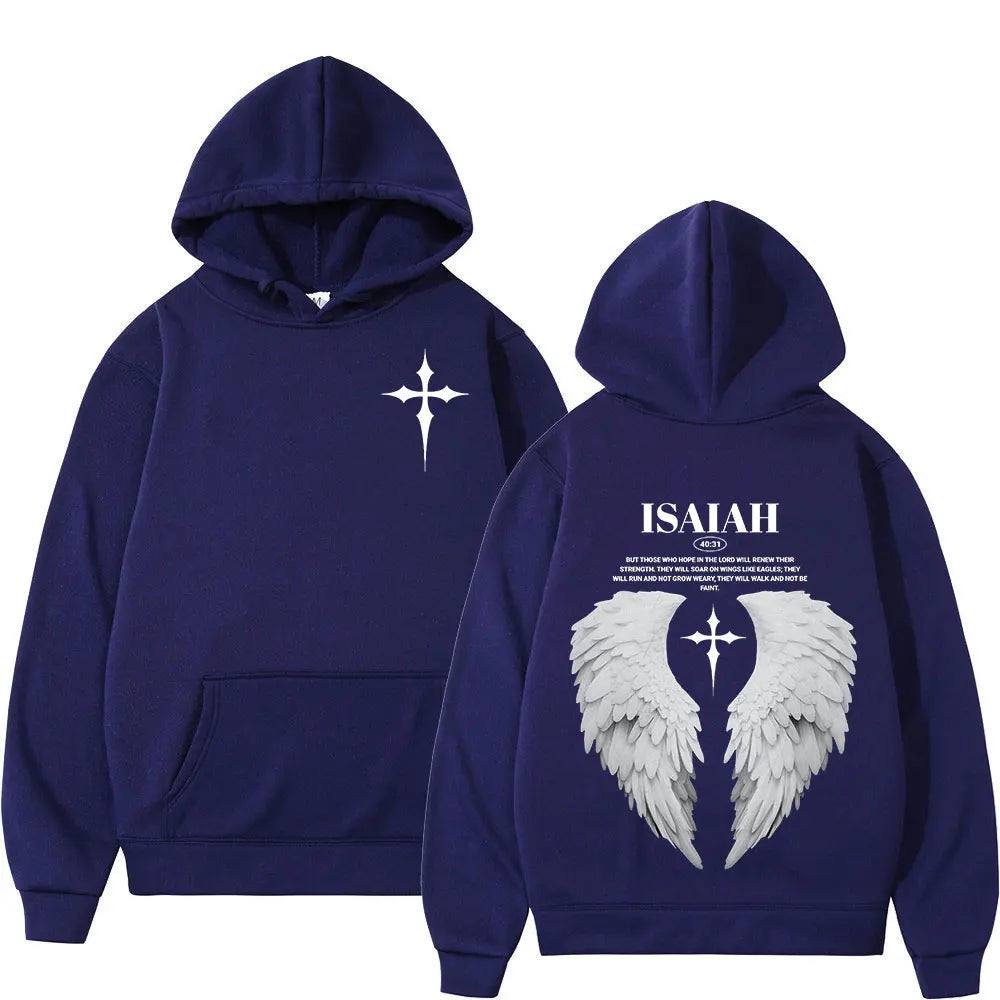 Jesus Wing Bible Verse Hoodie