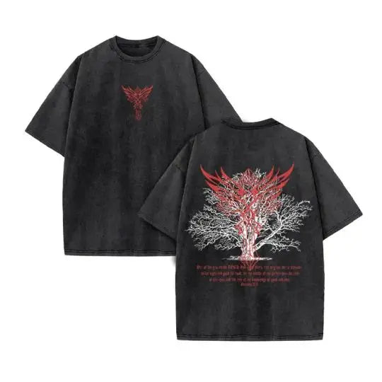 Christian Washed Y2K Oversized T-Shirt