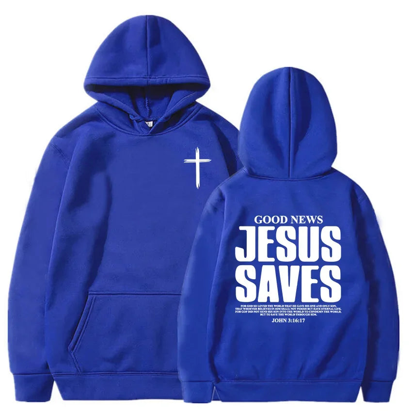 Jesus Saves Gospel Hoodie