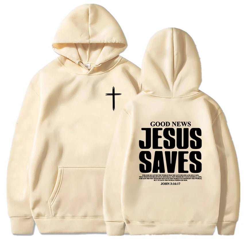 Jesus Saves Gospel Hoodie