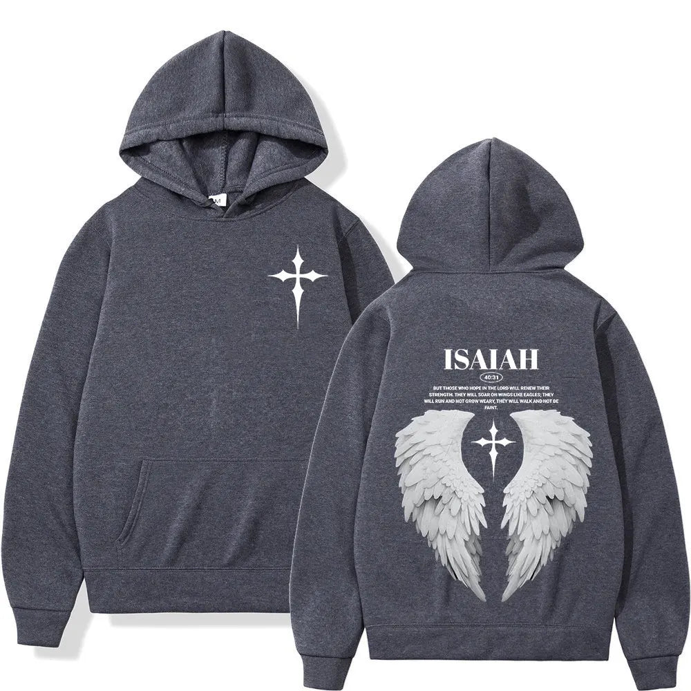 Jesus Wing Bible Verse Hoodie
