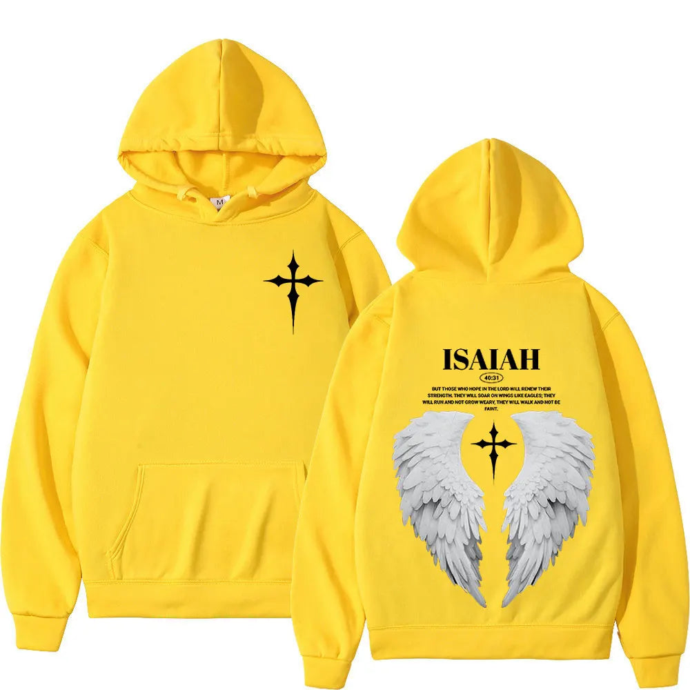 Jesus Wing Bible Verse Hoodie