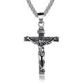Men’s Stainless Steel Cross Necklace