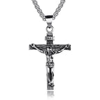 Men’s Stainless Steel Cross Necklace