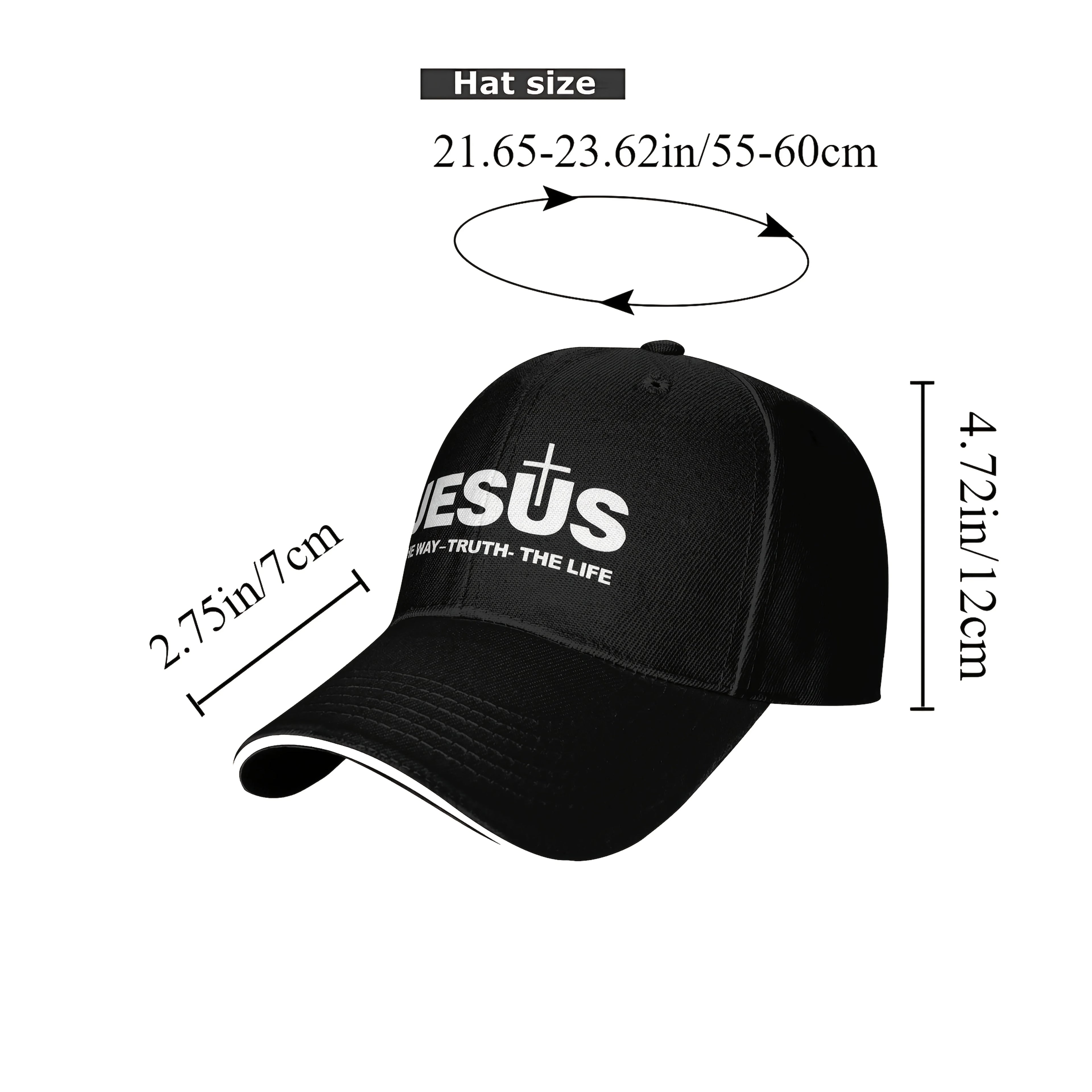 Jesus Cross Dad Cap