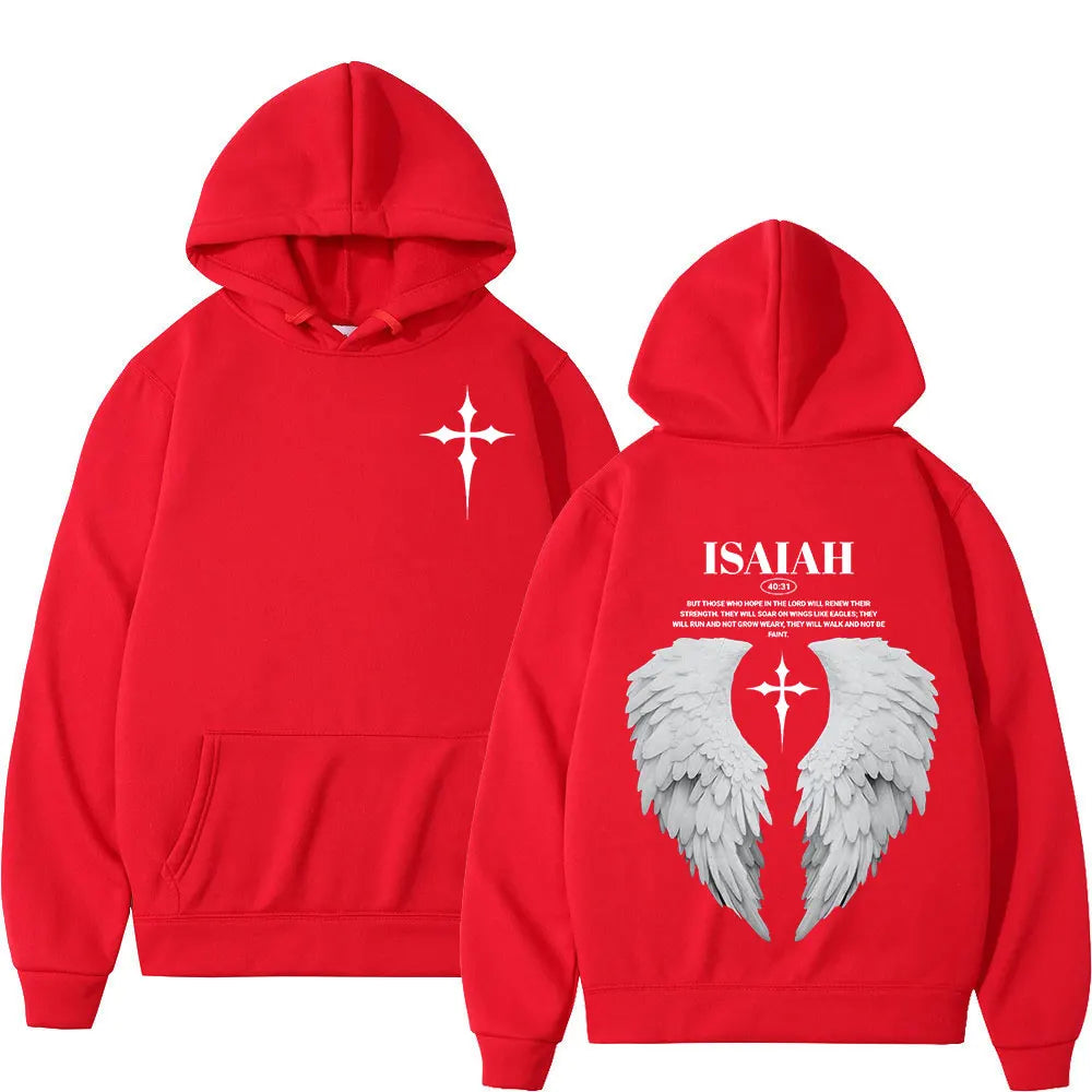 Jesus Wing Bible Verse Hoodie