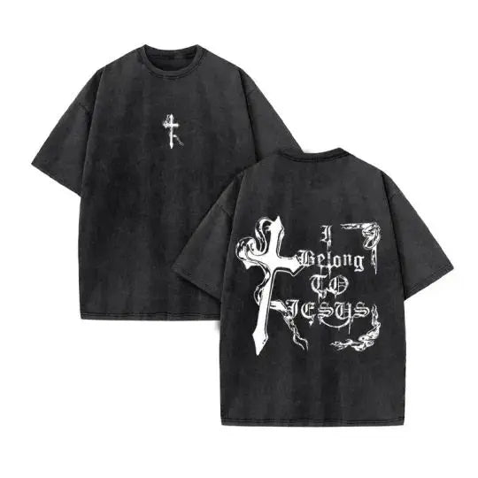 Jesus Retro Streetwear T-Shirt