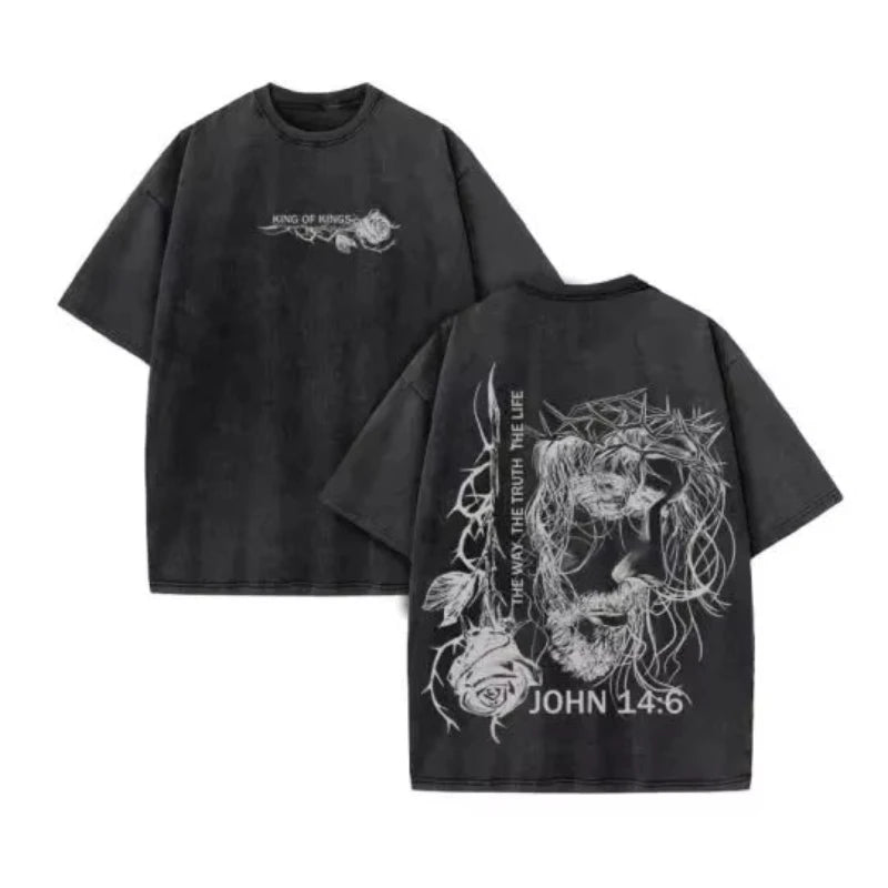 Jesus Washed Oversized Street Tee