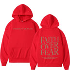 Faith Over Fear Oversized Hoodie