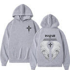 Jesus Wing Bible Verse Hoodie