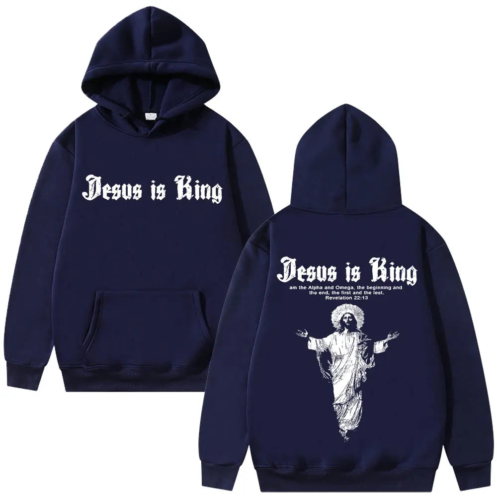 Jesus Is King Street Hoodie