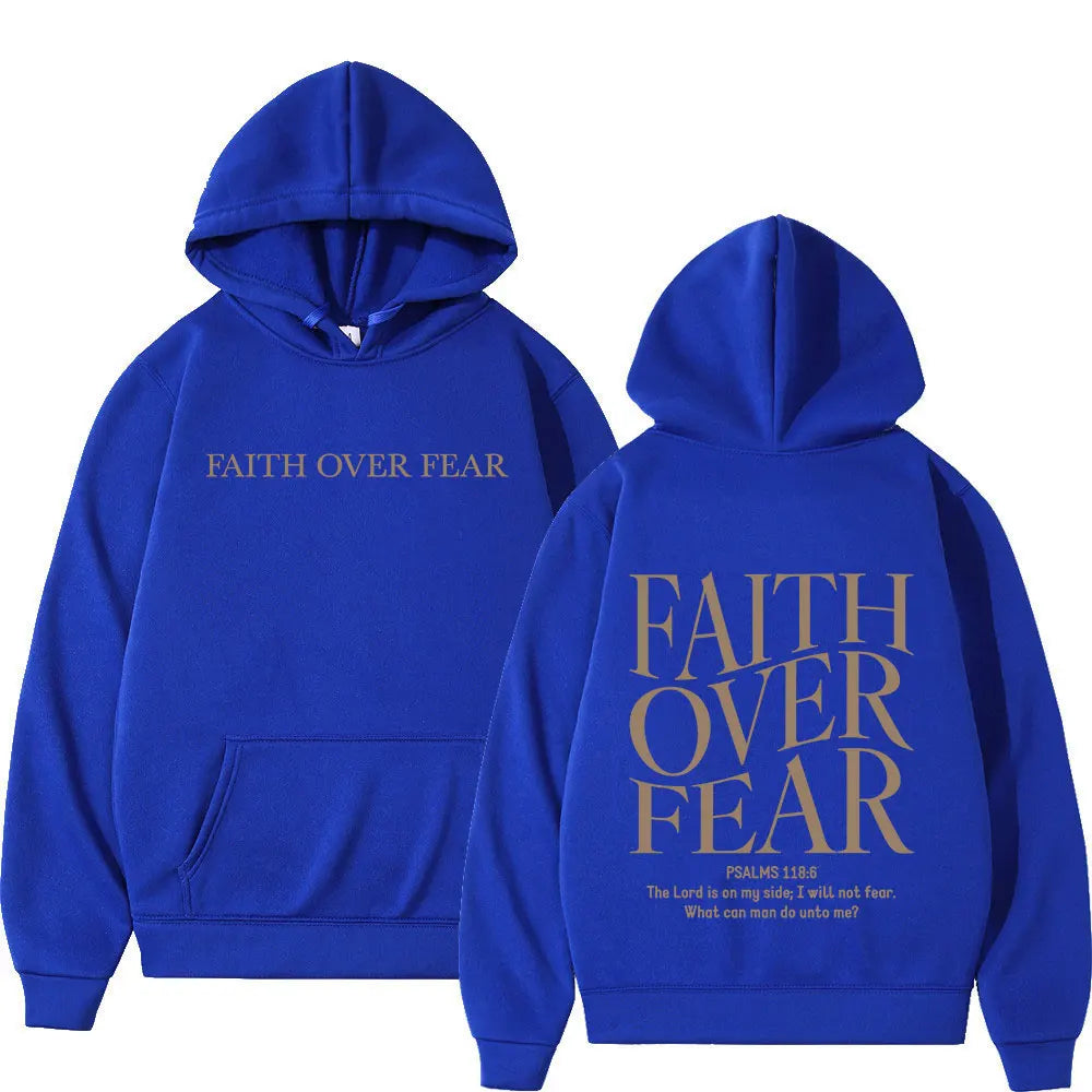 Faith Over Fear Oversized Hoodie
