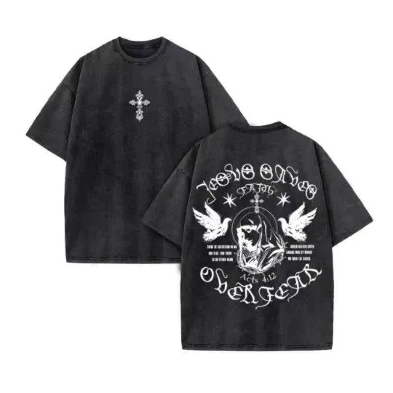 Jesus Washed Oversized Street Tee