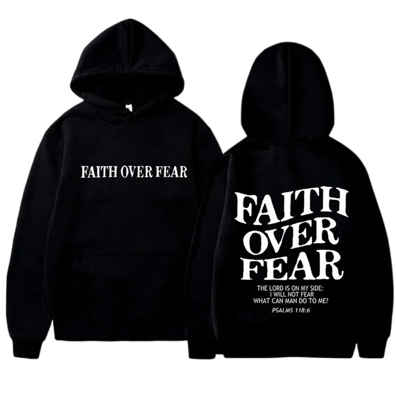 Faith Over Fear Graphic Hoodie