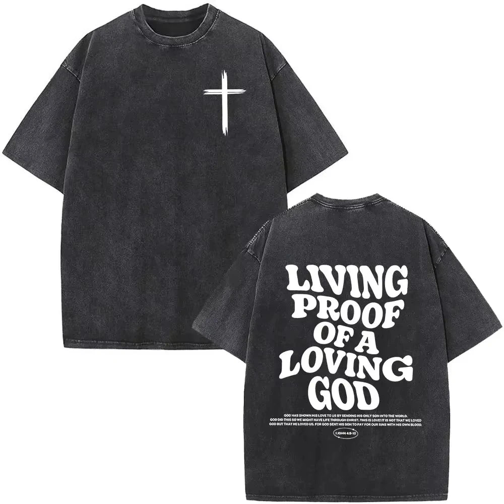 Faith Over Fear Vintage Oversized Tee