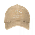 “Jesus Saved My Life” Cap