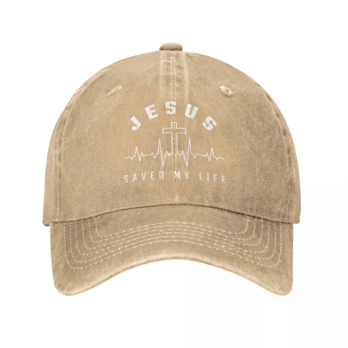 “Jesus Saved My Life” Cap