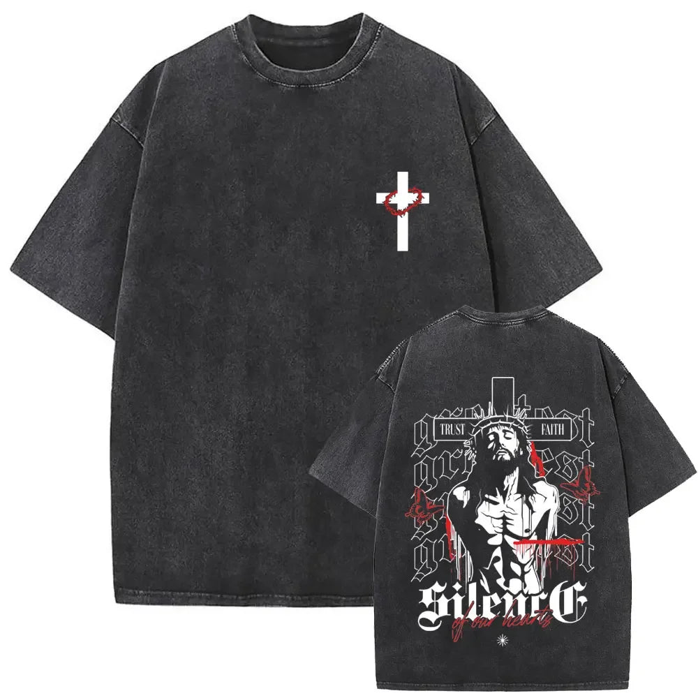 Jesus “Forgive Them Father” Vintage T-Shirt
