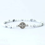 Beaded Jesus Cross Bracelet