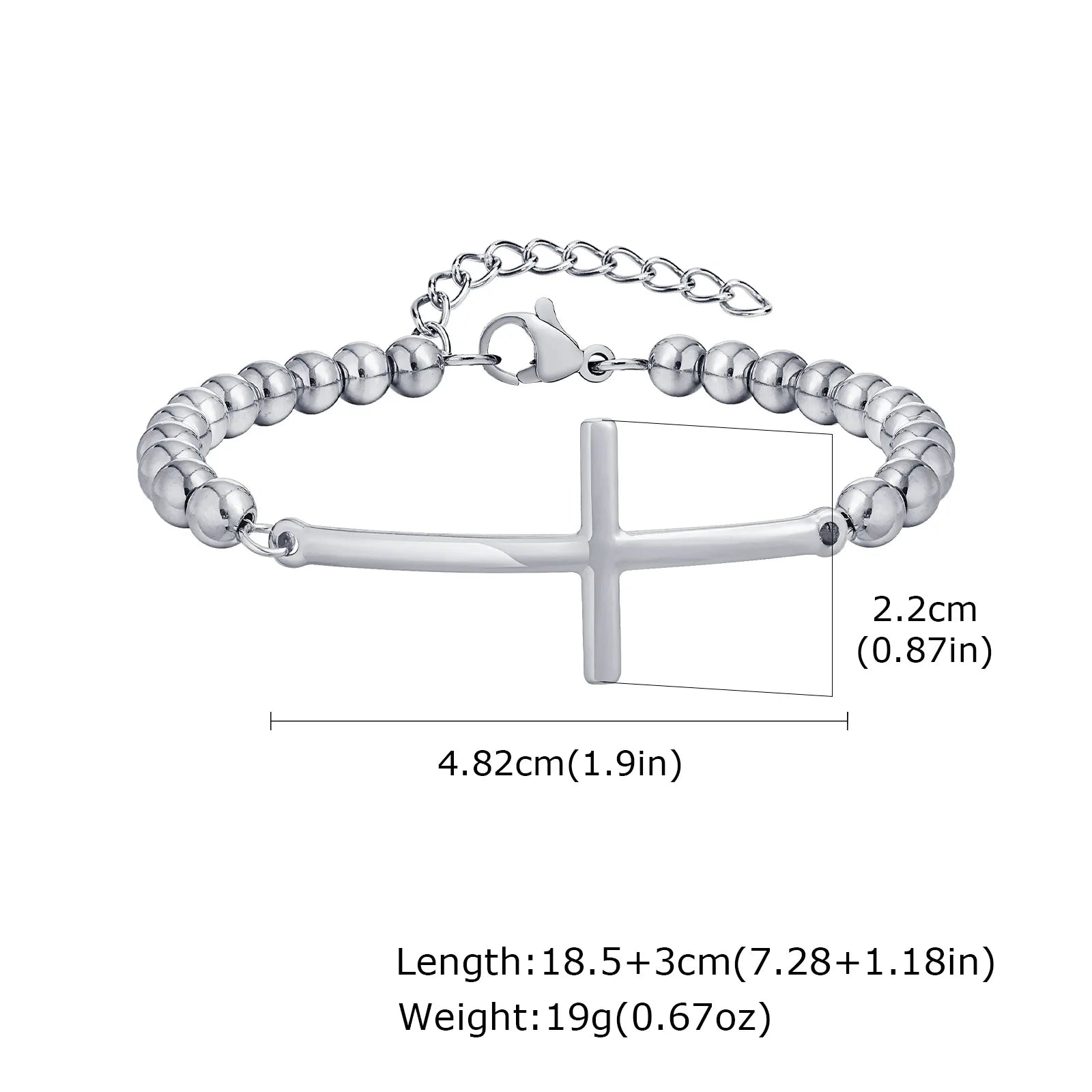 Saint Benedict Cross Bracelet