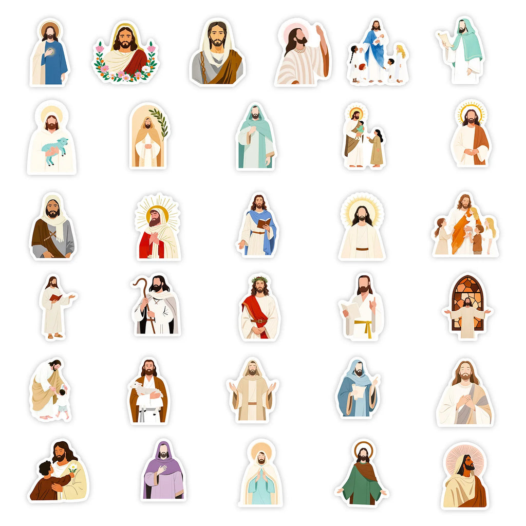 Jesus Aesthetic Sticker Pack (50pcs)