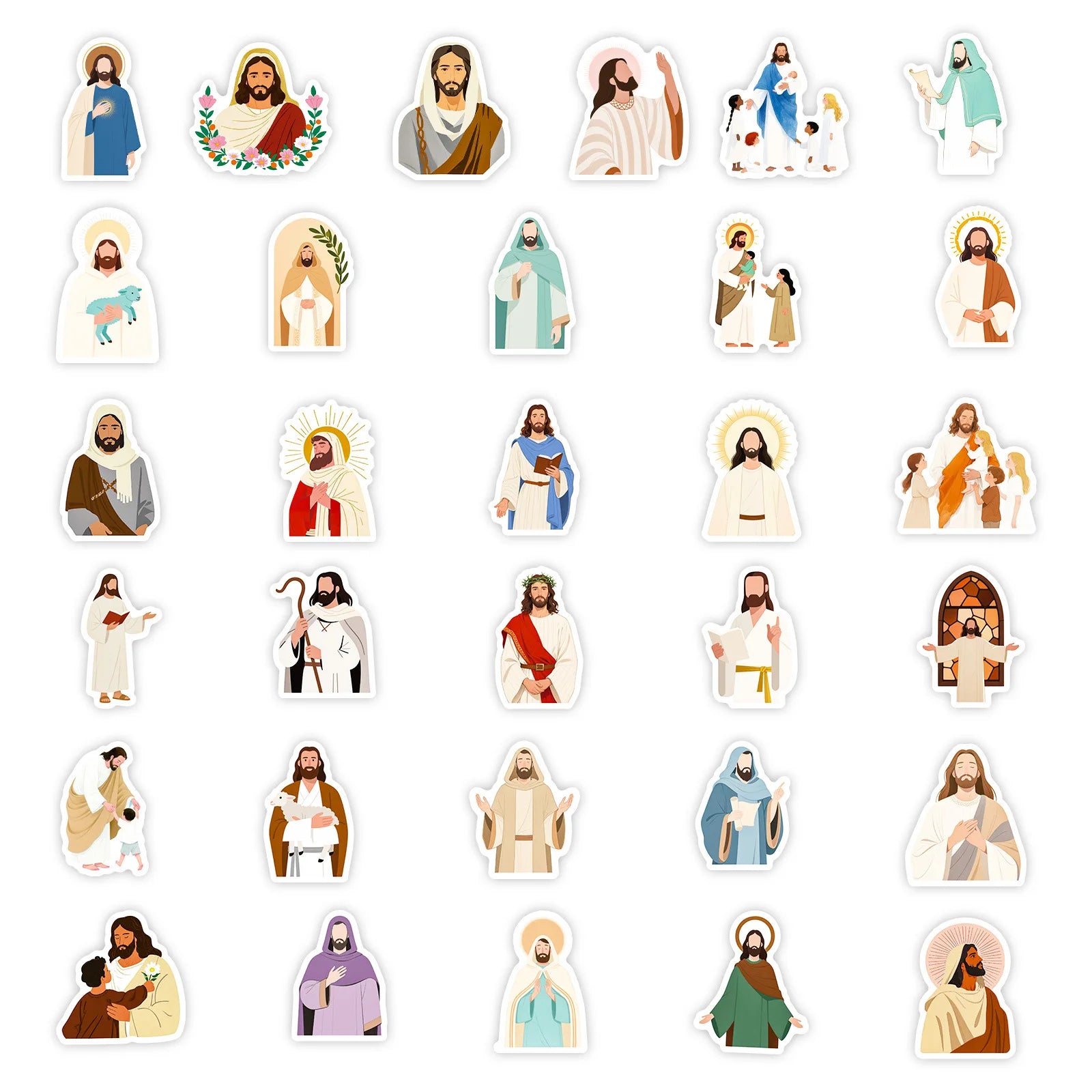 Jesus Aesthetic Sticker Pack (50pcs)