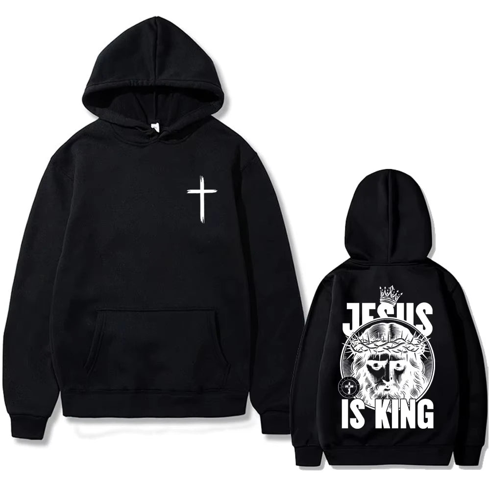 Jesus Is King Oversized Hoodie