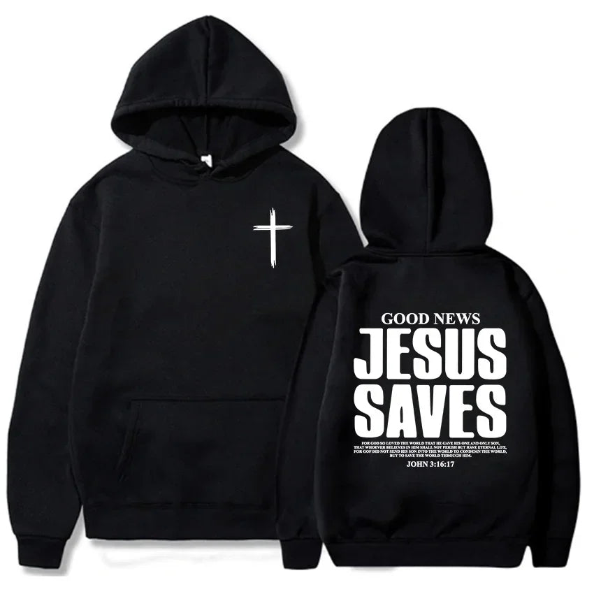 Jesus Saves Gospel Hoodie
