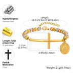 Saint Benedict Cross Bracelet