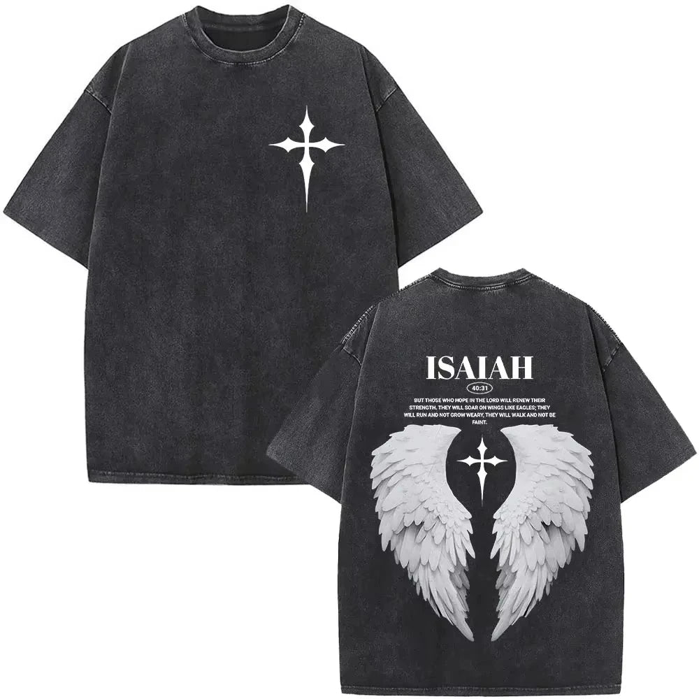 Faith Over Fear Vintage Oversized Tee