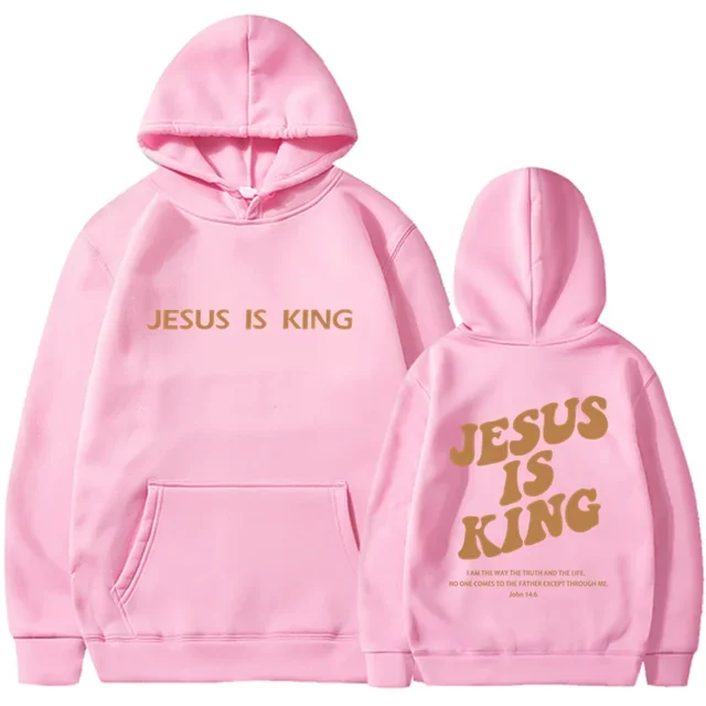 Jesus Harajuku Pullover Hoodie