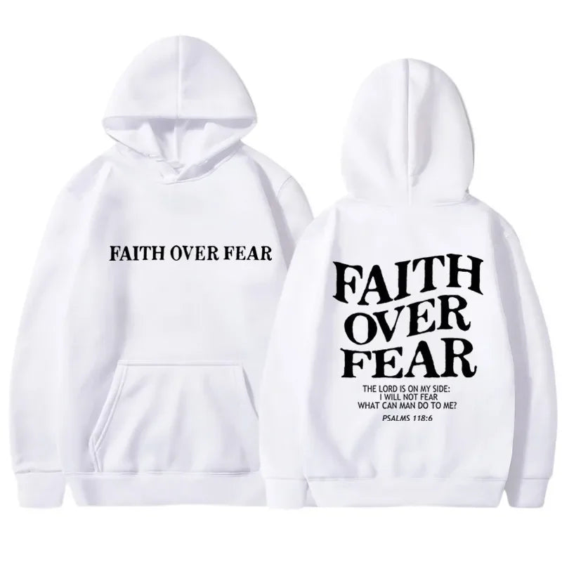 Faith Over Fear Graphic Hoodie