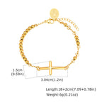 Saint Benedict Cross Bracelet