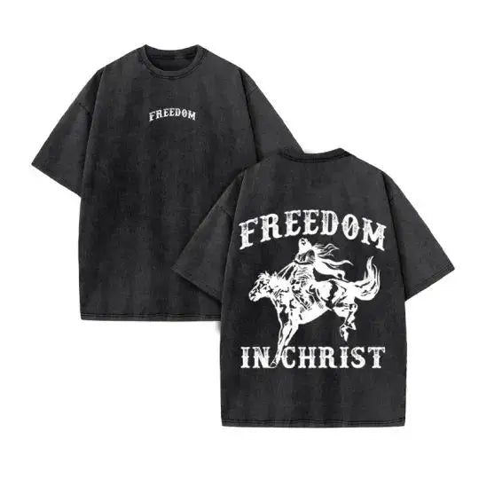 Jesus Retro Streetwear T-Shirt