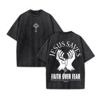 Jesus Washed Oversized Street Tee