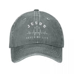“Jesus Saved My Life” Cap