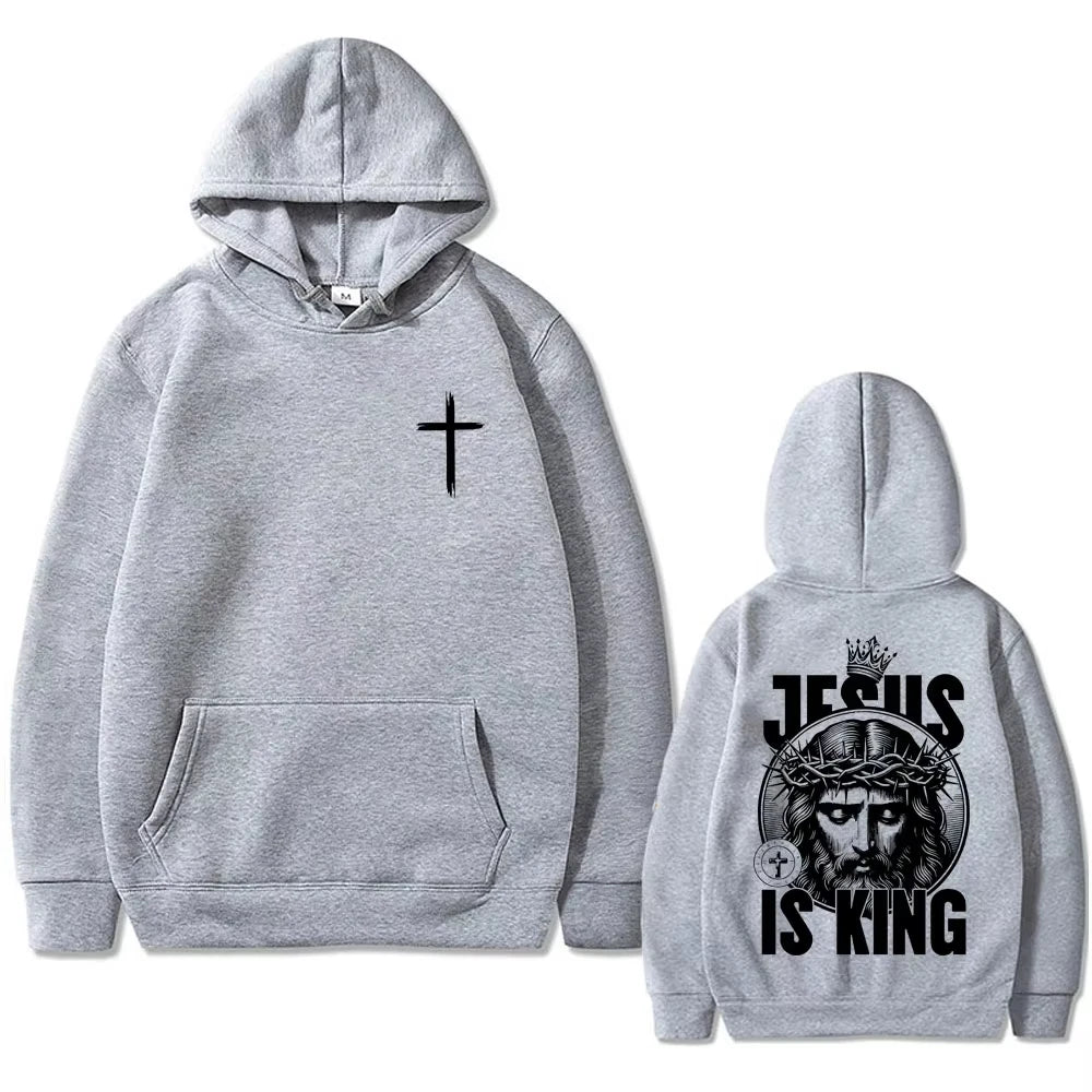 Jesus Is King Oversized Hoodie