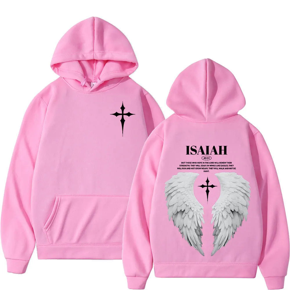 Jesus Wing Bible Verse Hoodie