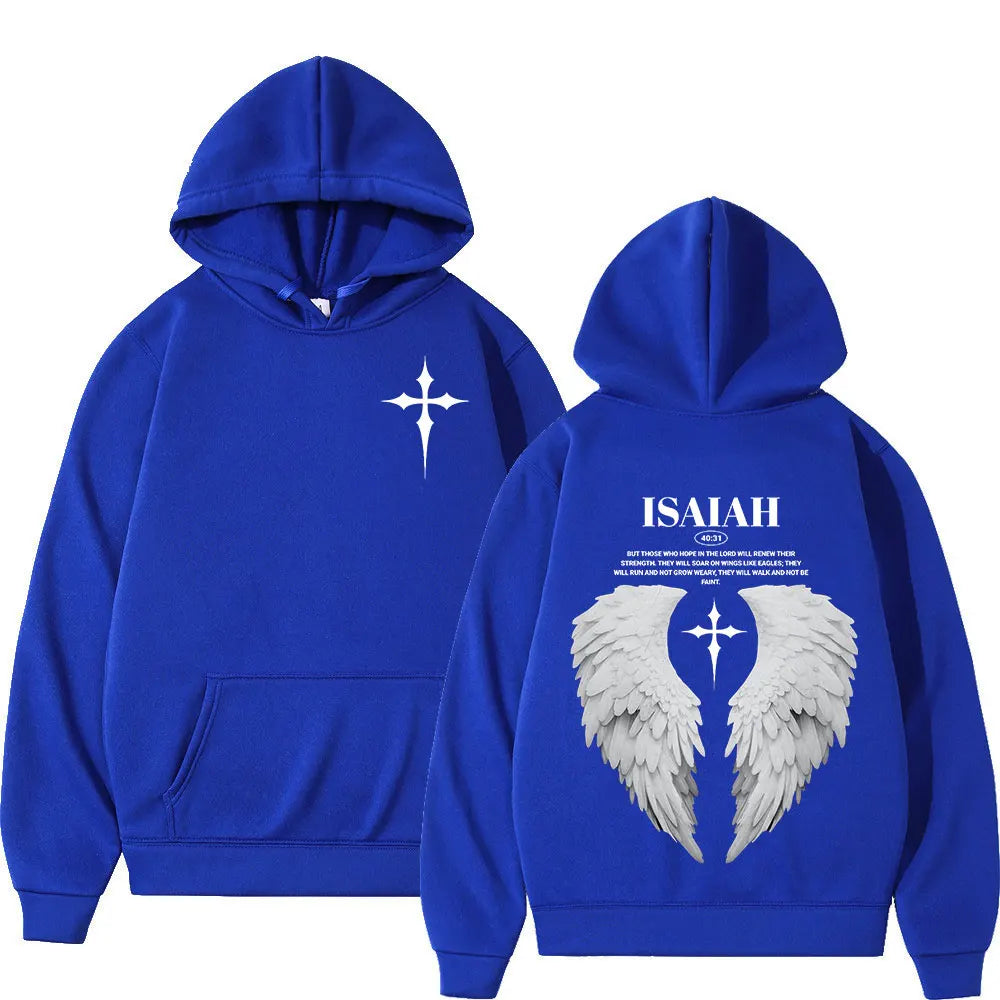 Jesus Wing Bible Verse Hoodie