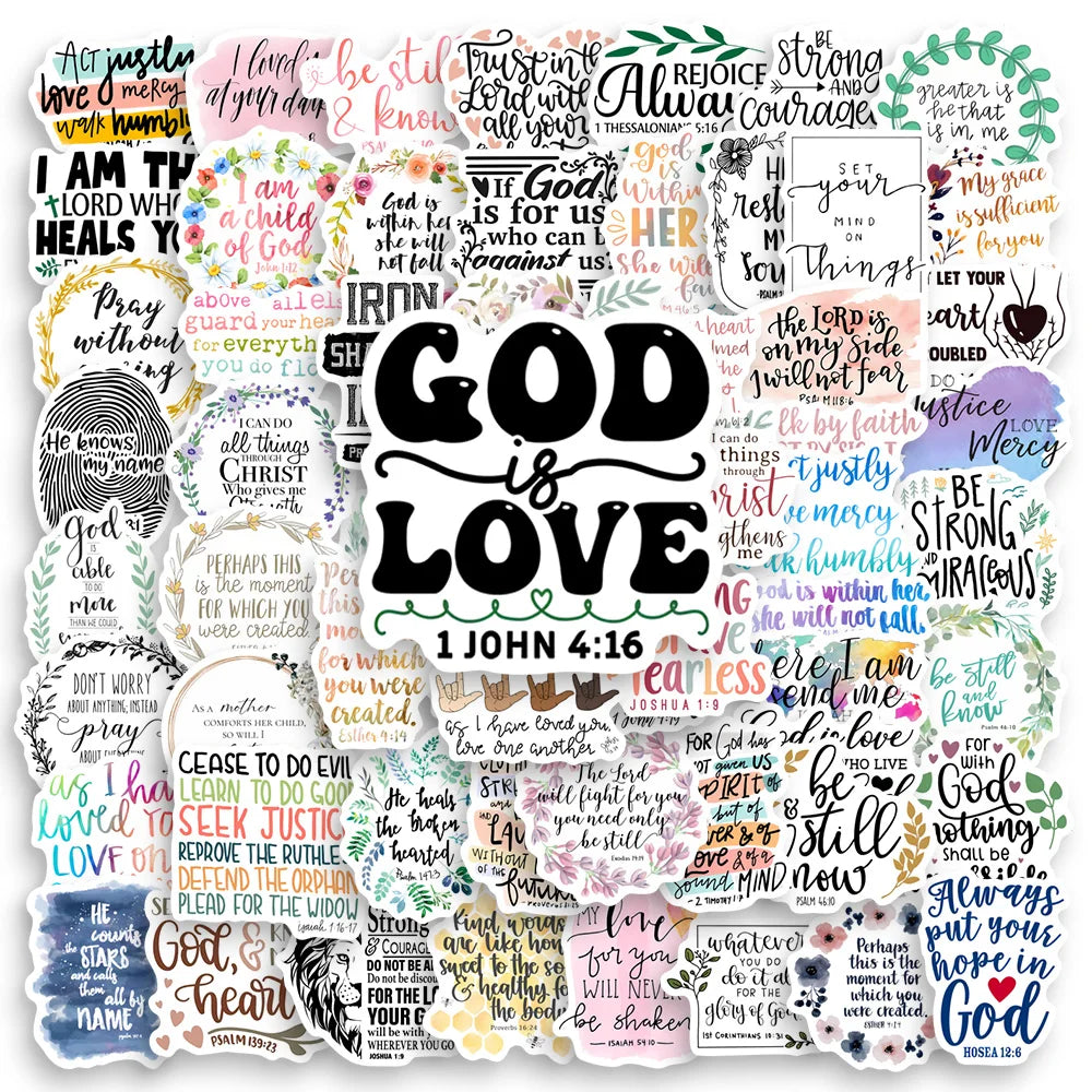 Inspirational Bible Verse Stickers