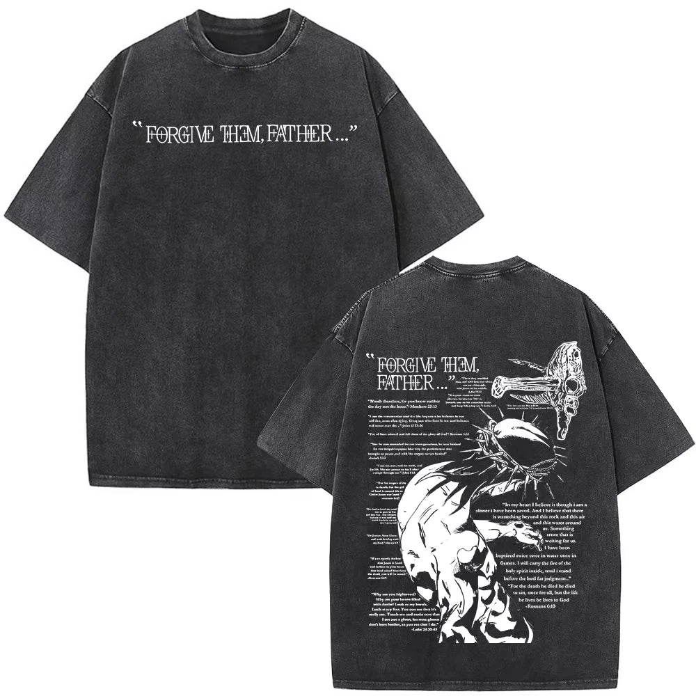 Faith Over Fear Vintage Oversized Tee