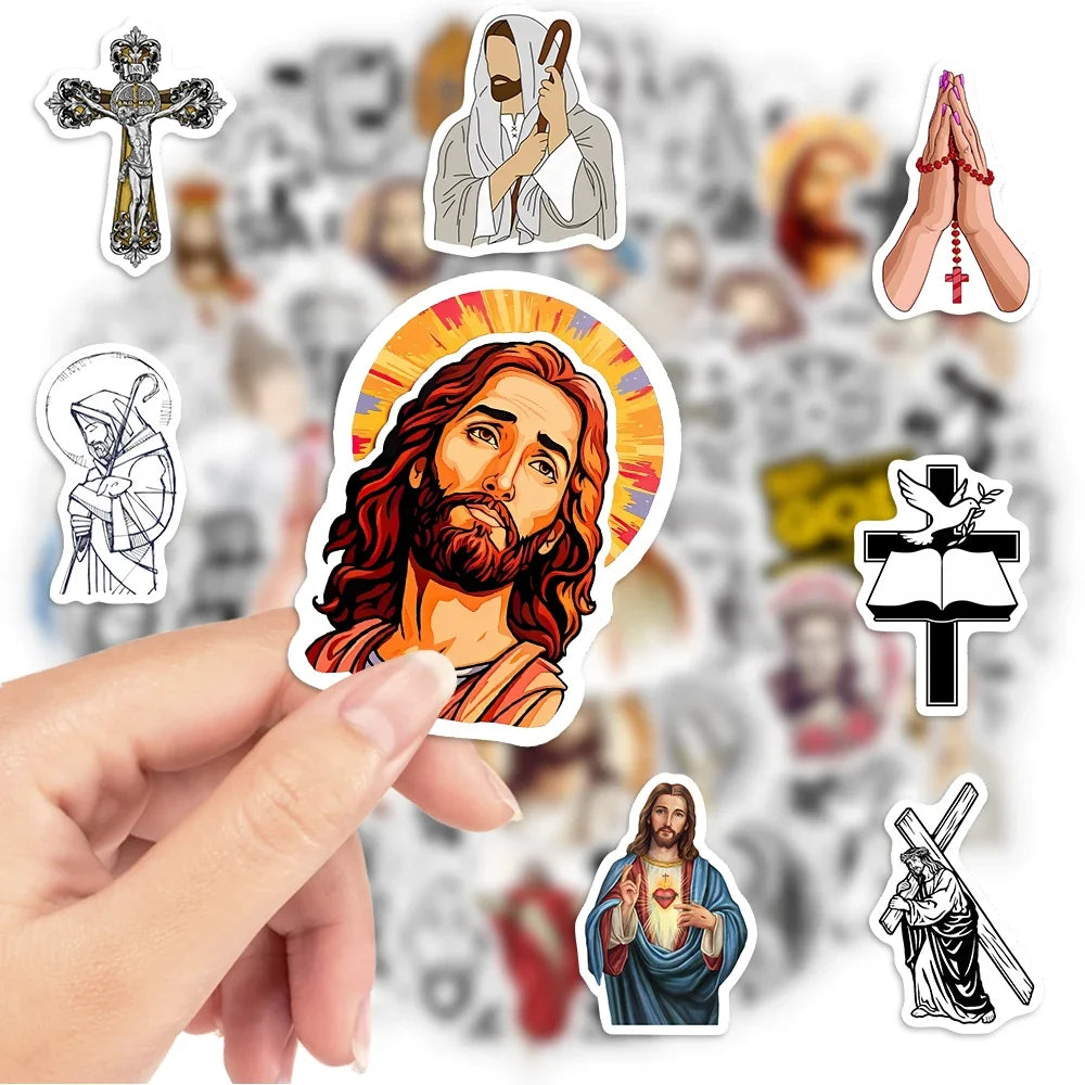 Christian Bible Art Sticker Set