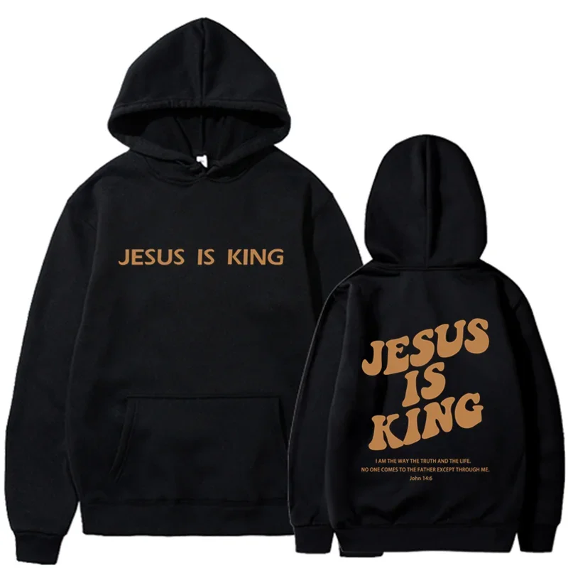 Jesus Harajuku Pullover Hoodie