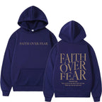 Faith Over Fear Oversized Hoodie