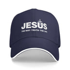Jesus Cross Dad Cap