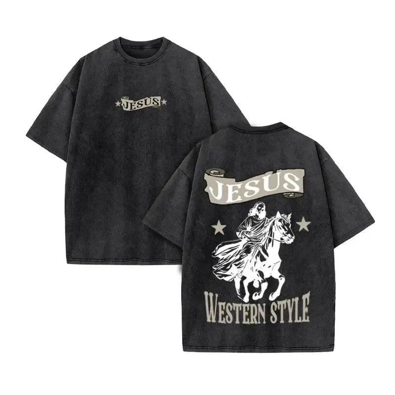 Jesus Vintage Streetwear T-Shirt