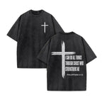 Christian Washed Y2K Oversized T-Shirt